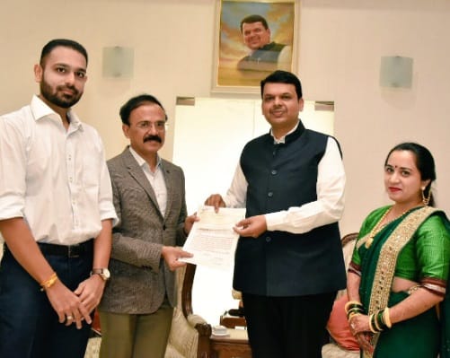 IAS Mahesh Zagade donate money to cm fund