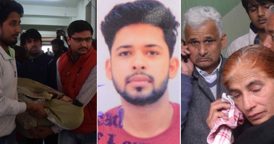 lecturer son law student sumit committed suicide in hostal at mdu rohtak of haryana