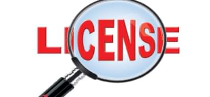 license