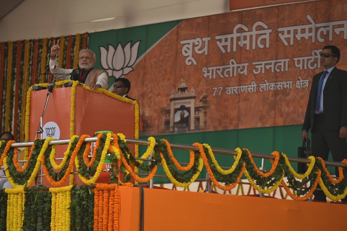  ... when the Prime Minister Modi said, have come with Tiffin