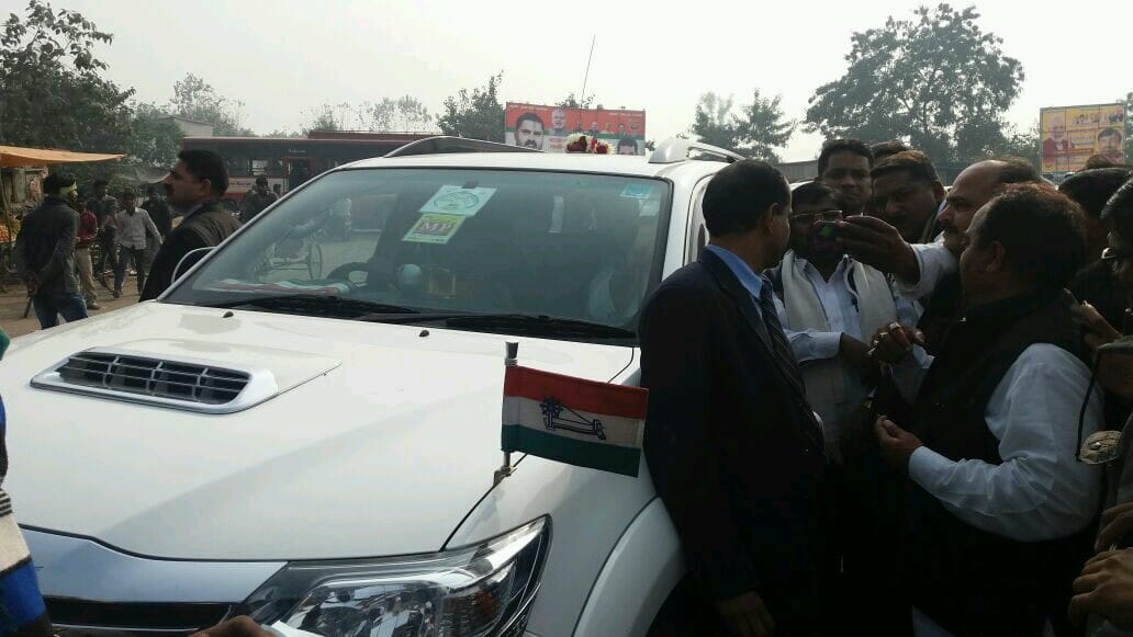  rahul gandhi in bahraich rally