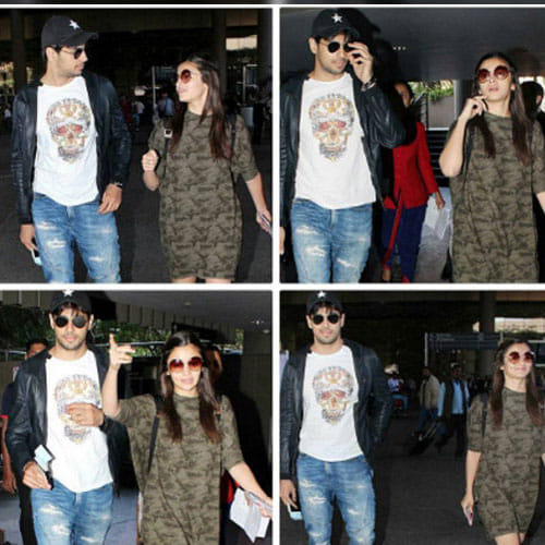 alia bhatt and sidharth malhotra spotted together