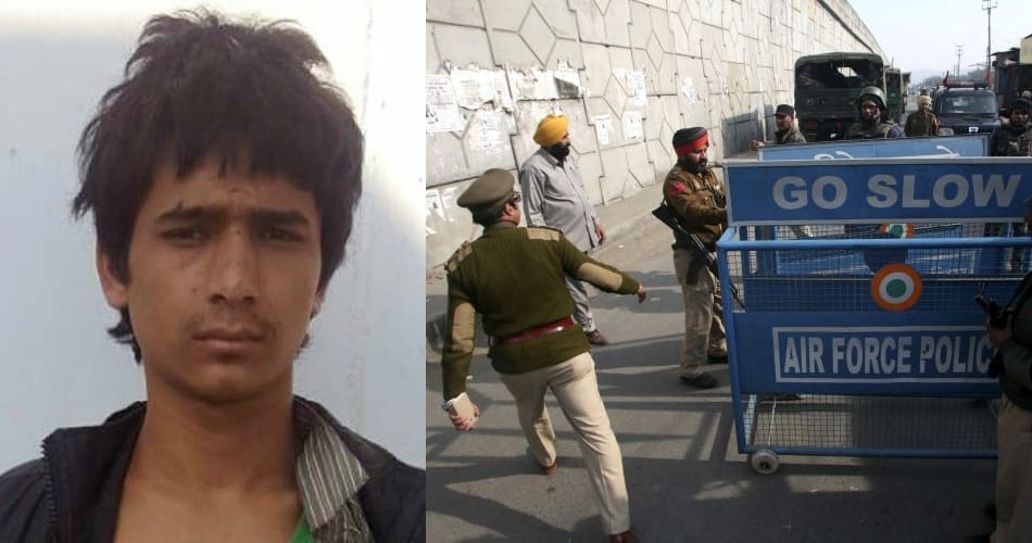 indian airforce offciers arrested suspicious boy near pathankot airbase at punjab