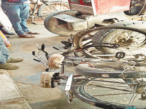 Tractor uncontrollable youth thrashed to death