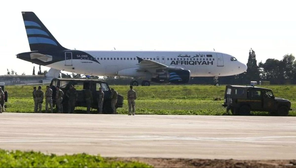 Hijacked Libyan Plane Lands In Malta With 118 People Aboard: Report