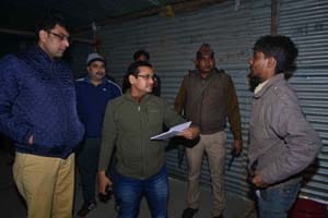 At night house raids, were jailed for caretaker