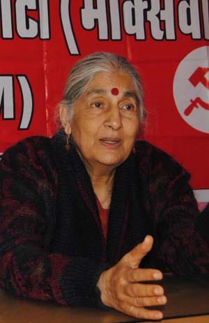 Fulchandra Soranv, the CPM candidate Chironji red Koranv