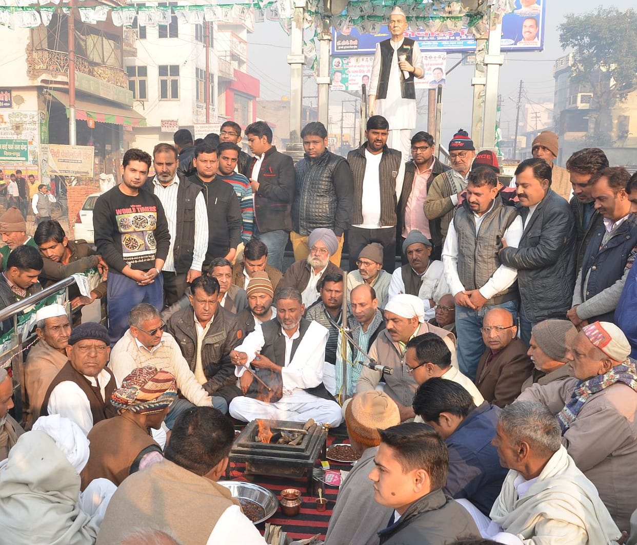 Chaudhary Charan Singh birth anniversary celebrated.