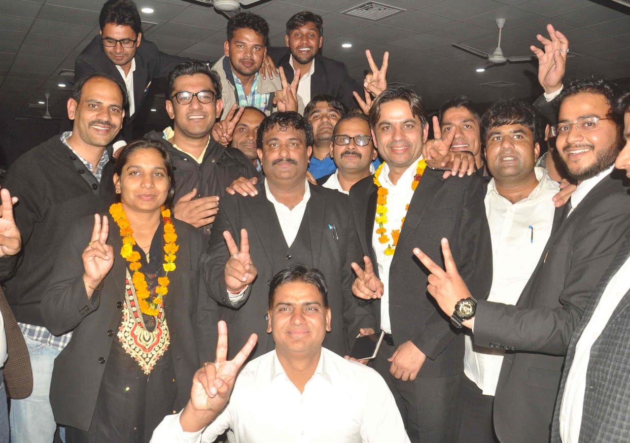 district bar association, rohtak, advocate, haryana, deepak, election, president
