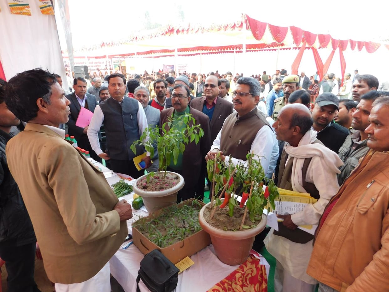kisaan ke vikaas se hee desh karega unnati