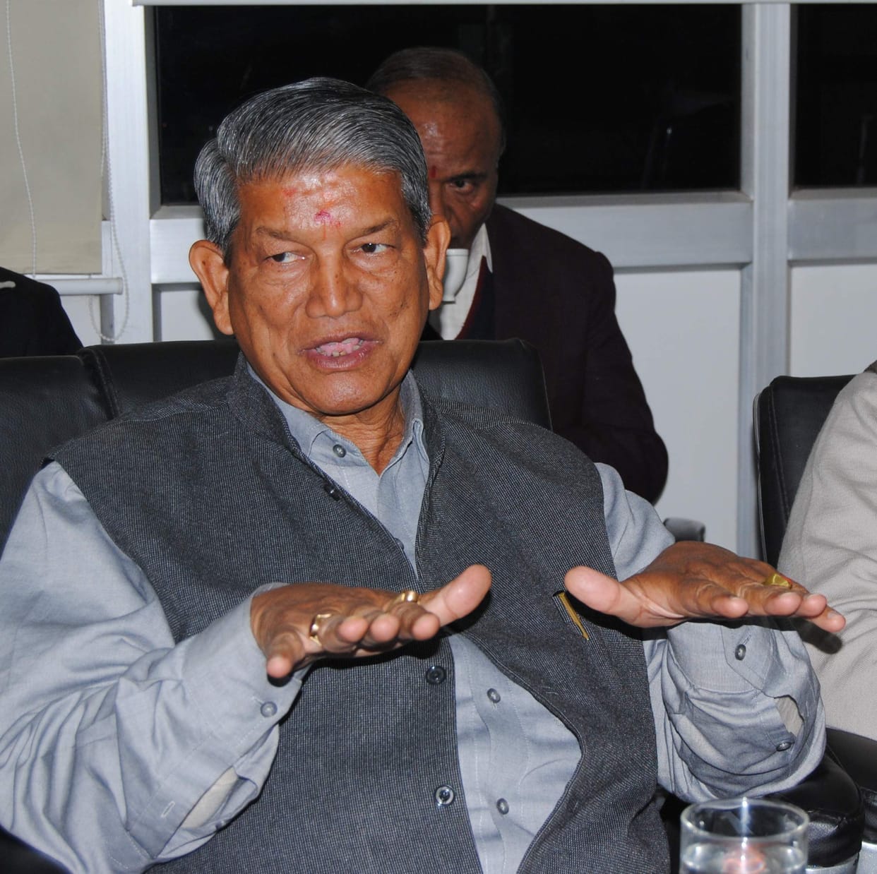  harish rawat's press conference for liquor 
