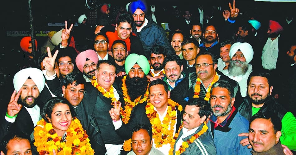 ravinder bassi appointed jila bar association president