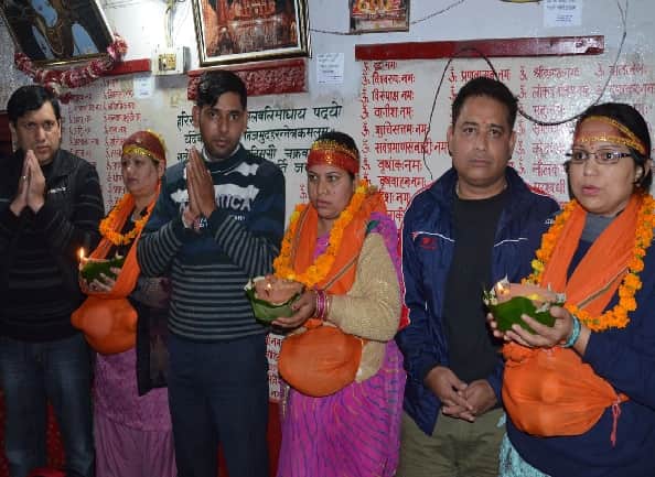pooja for baby in kamleshwar mahadev temple
