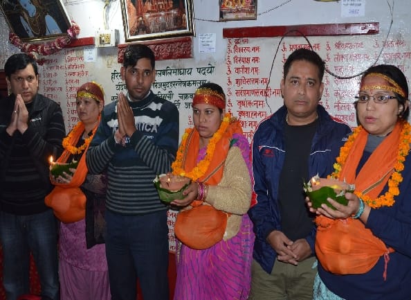 pooja for baby in kamleshwar mahadev temple