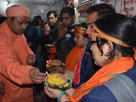 pooja for baby in kamleshwar mahadev temple