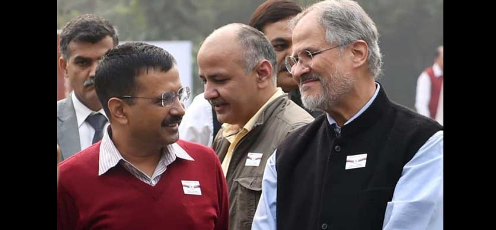 before kejriwal and lg also there was tussle between centre and delhi government