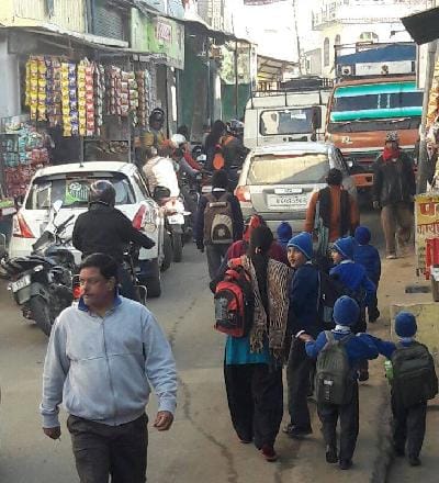 Lohaghat traffic jams