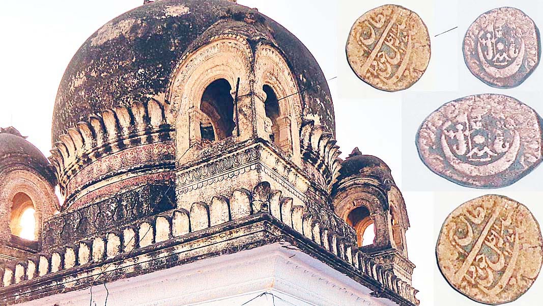 mughal coins unearthed