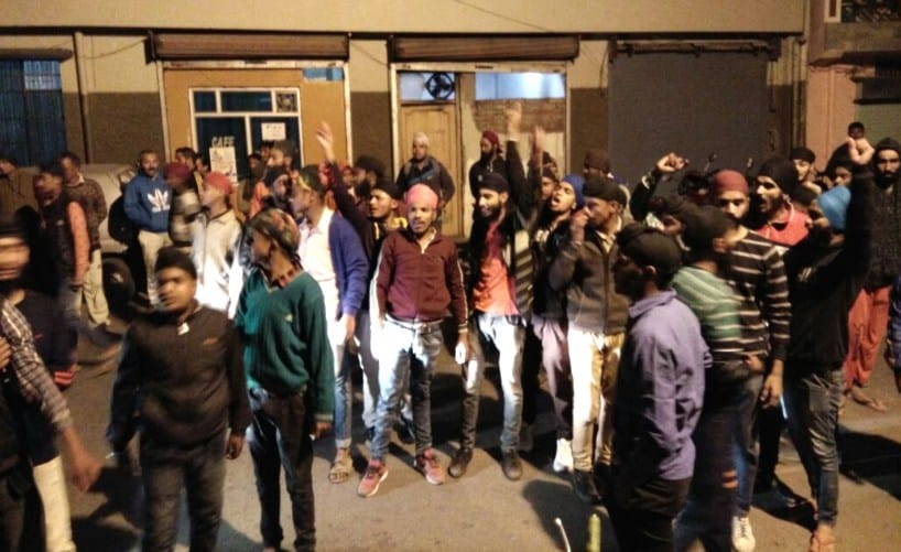 Tension in Two Groups at Nahan.