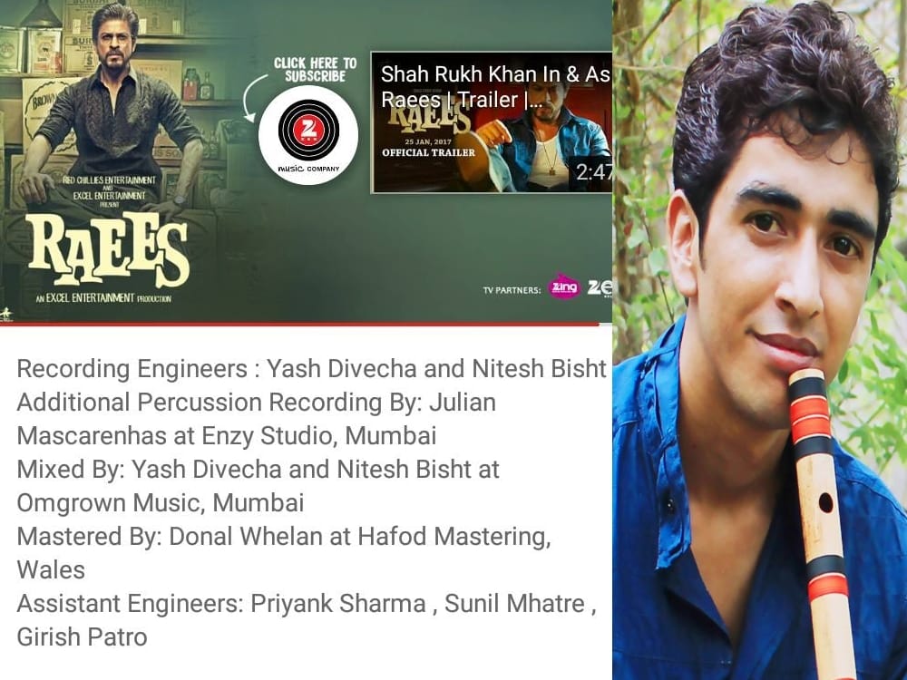 uttarakhand nitesh sound engiineer in raees