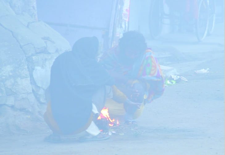 Saharanpur was cold, shivering missed