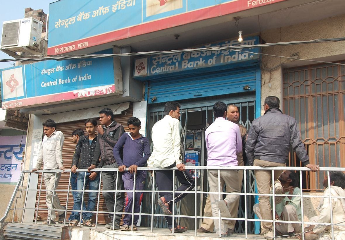 Getting away in banks cash shortage