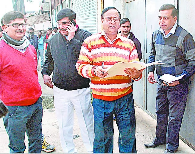 Four transport business office sealed