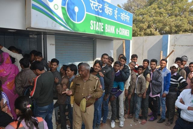 Without questioning the bank deposits old notes