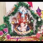 डिवाइन मर्सी स्कूल क्रिसमिस तैयारियों को लेकर सजा।