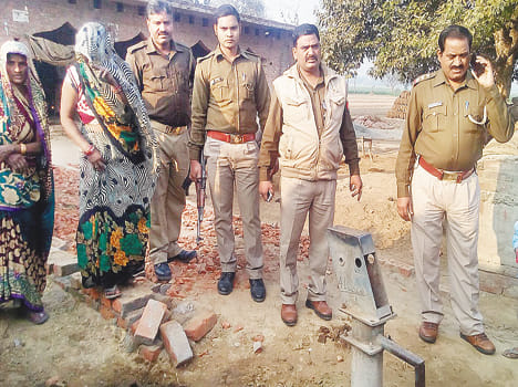 Panchayat stone-pelting, firing