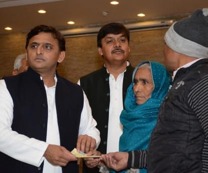 Akhilesh yadav on demonetisation in Lucknow.