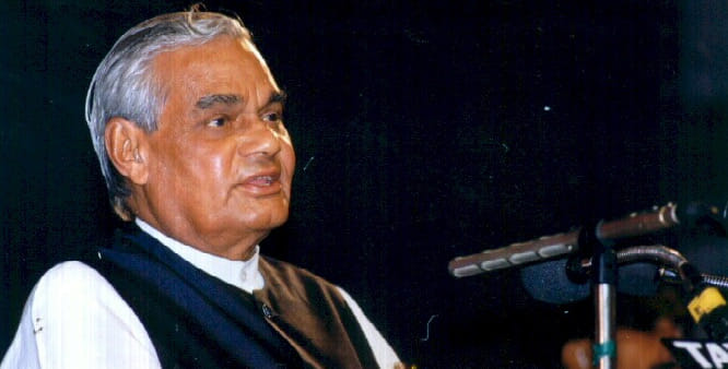 ...when the girls hooted atal bihari vajpayee while he reading poem 