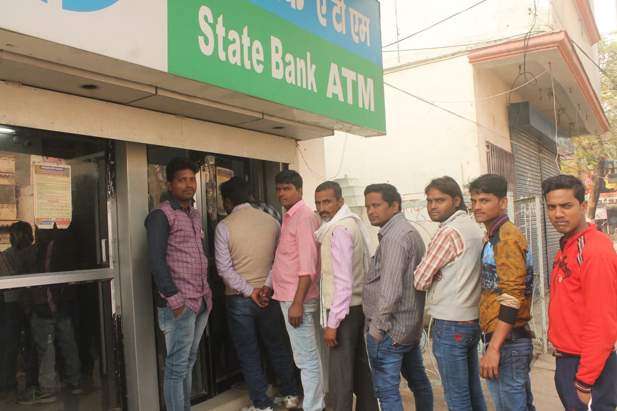 Banks closed, ATMs not amount to 