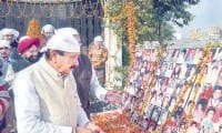 danwali agnikand, politician, in programme