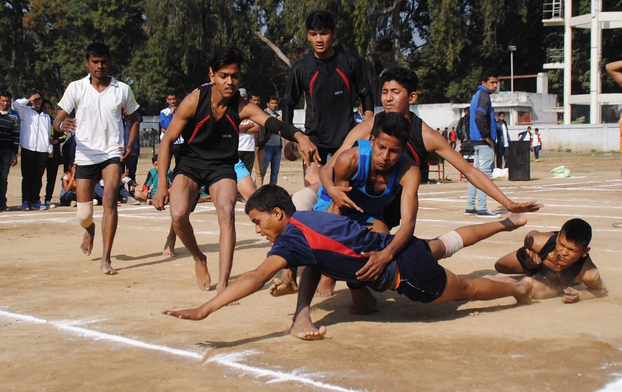 under 17 kabaddi semifinal in dehradun.