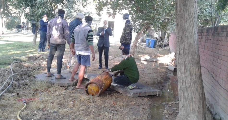 Chlorine gas leak in mohali punjab, terror in area