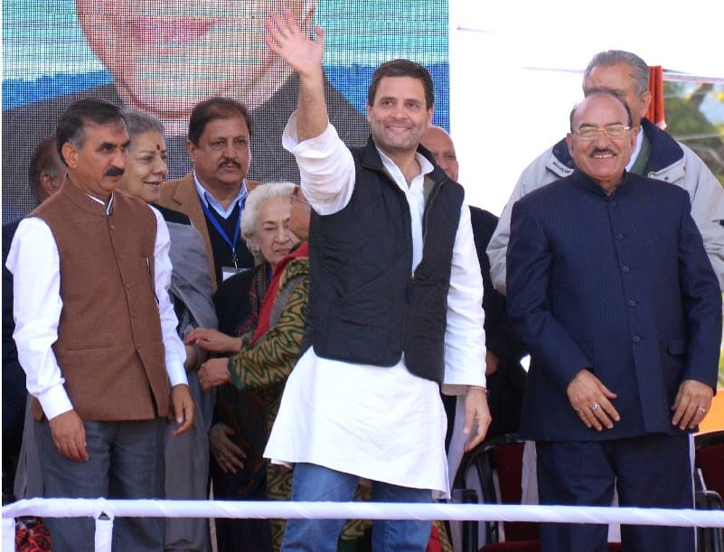 Rahul Gandhi Target PM Modi on Demonetization at Dharamshala Rally.