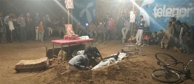 Game-feat after 'Samadhi' of putting the pageant