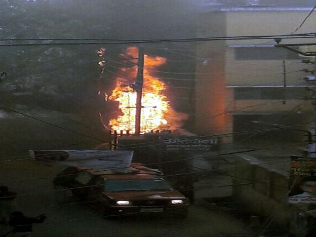 Transformer fire, the supply halt