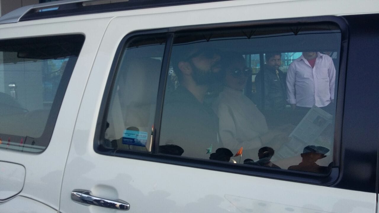 virat kohli reached uttarakhand with anushka sharma.