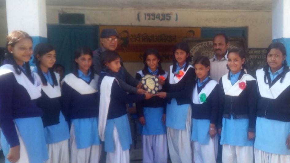 Winning students rewarded