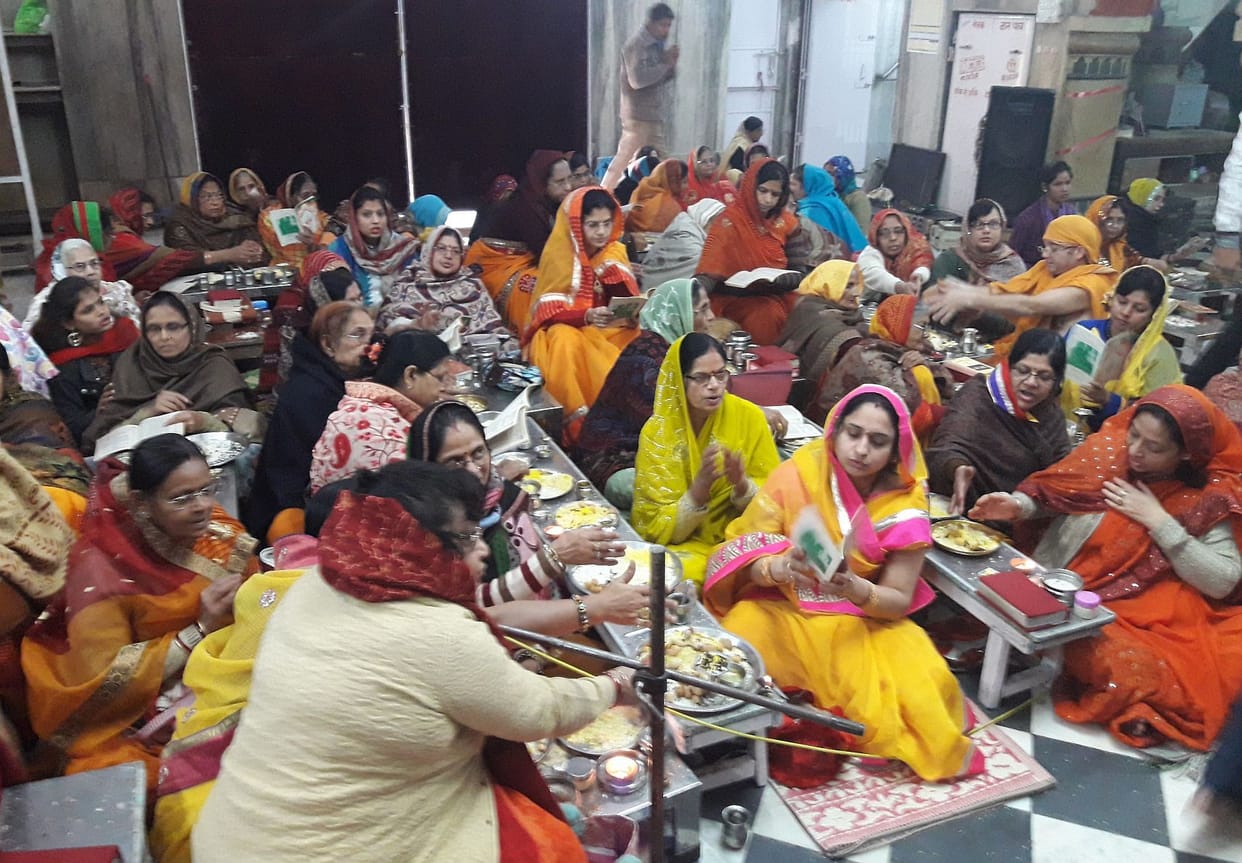 Chandraprbhu birth celebrated in the temple, tenacity Wellness Festival