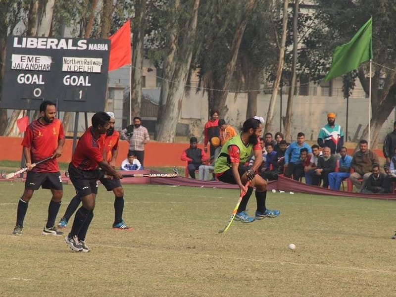 All India Hockey Tournament, Punjab Public School, Nabha, ASC and final EME Jalandhar, Patiala