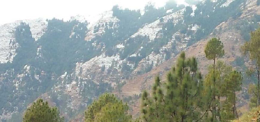 Sukanda and snow in the high peaks including peak