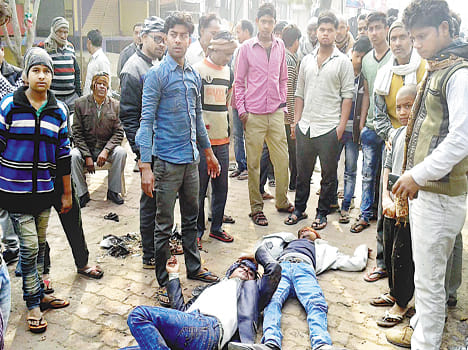 Brothers, including three injured in motorcycle collision