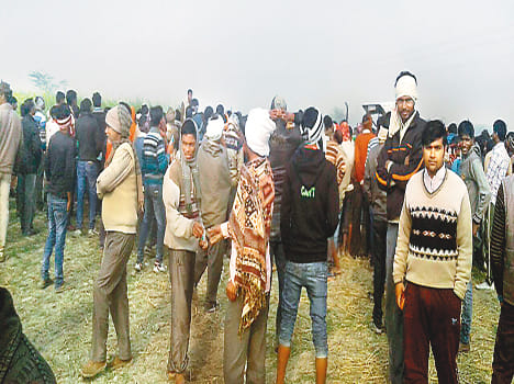 Wild animal attack injured two farmers in Auraiya