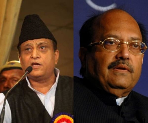 azam khan attacks amar singh.