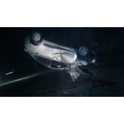speed, van, car, jumping, accident, second