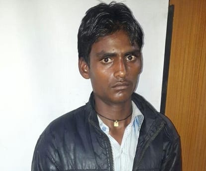 Police caught child rape accused.