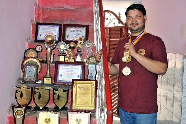 23 world record owner memory king of haryana dr. himmat bhardwaj profile and records